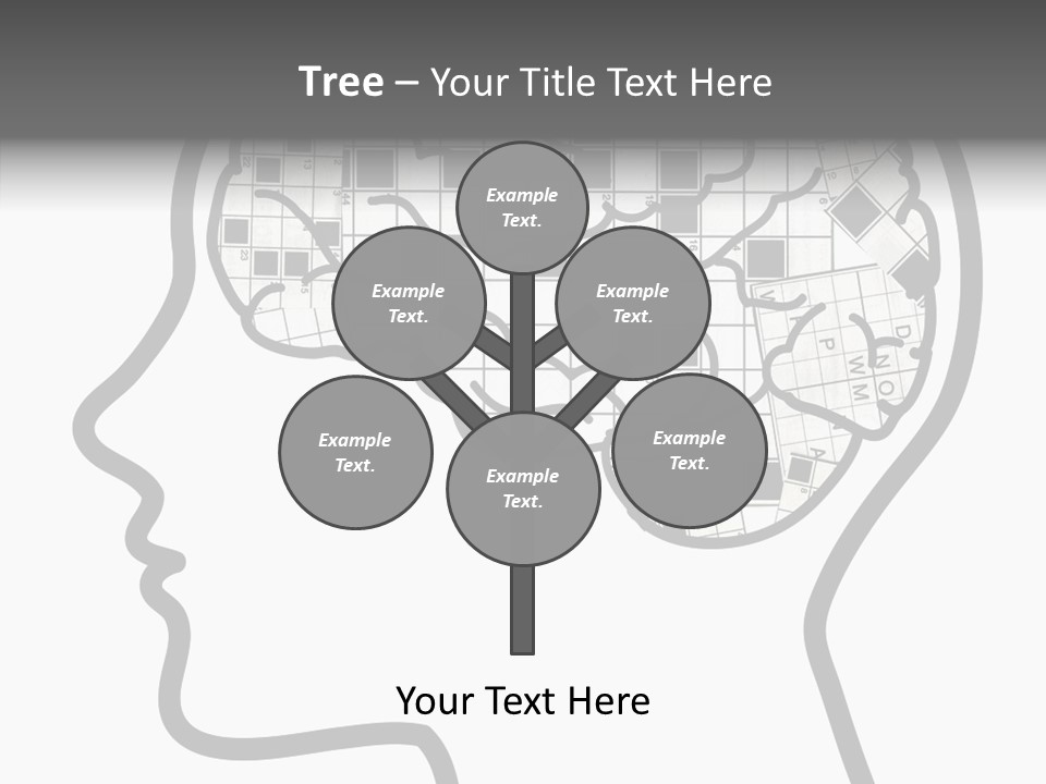 Female Grandmother Background PowerPoint Template