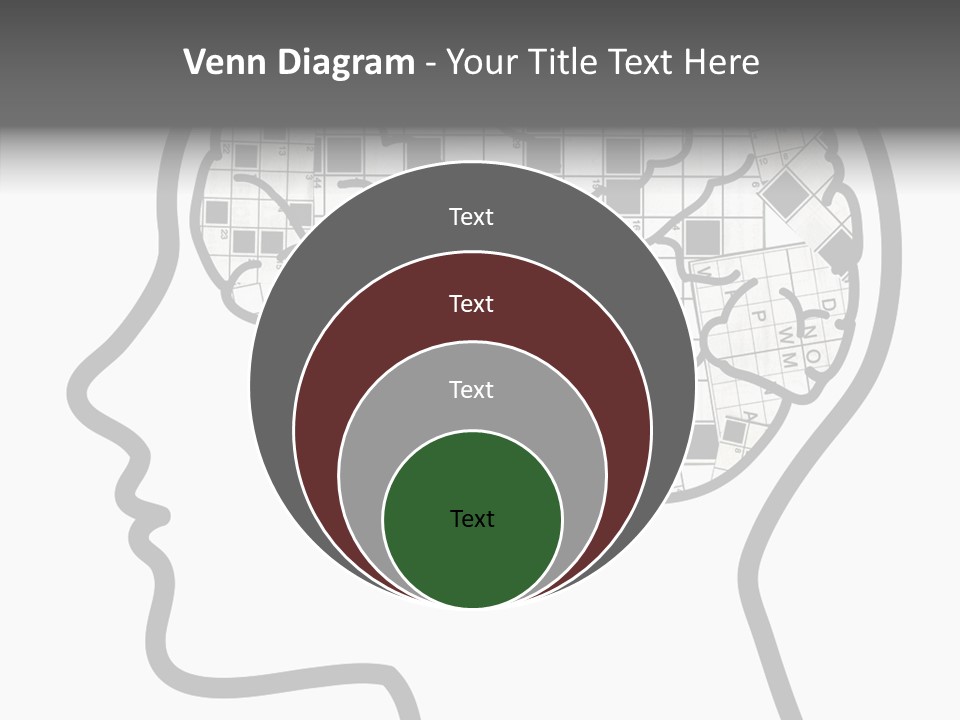Female Grandmother Background PowerPoint Template