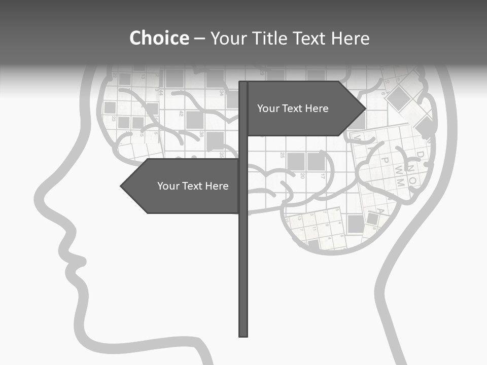 Female Grandmother Background PowerPoint Template