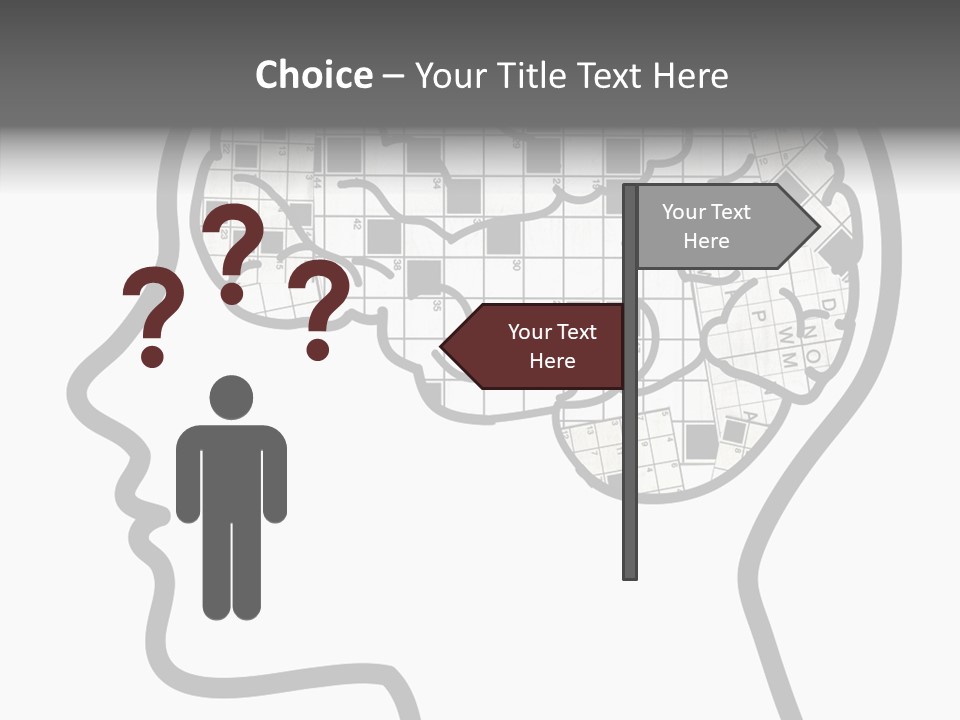 Female Grandmother Background PowerPoint Template