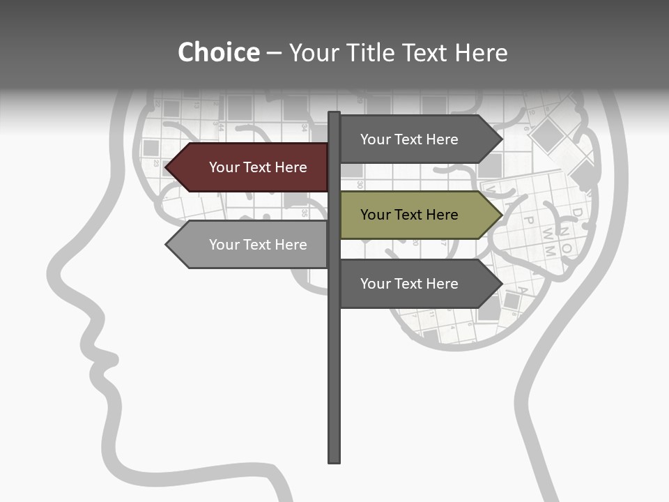 Female Grandmother Background PowerPoint Template