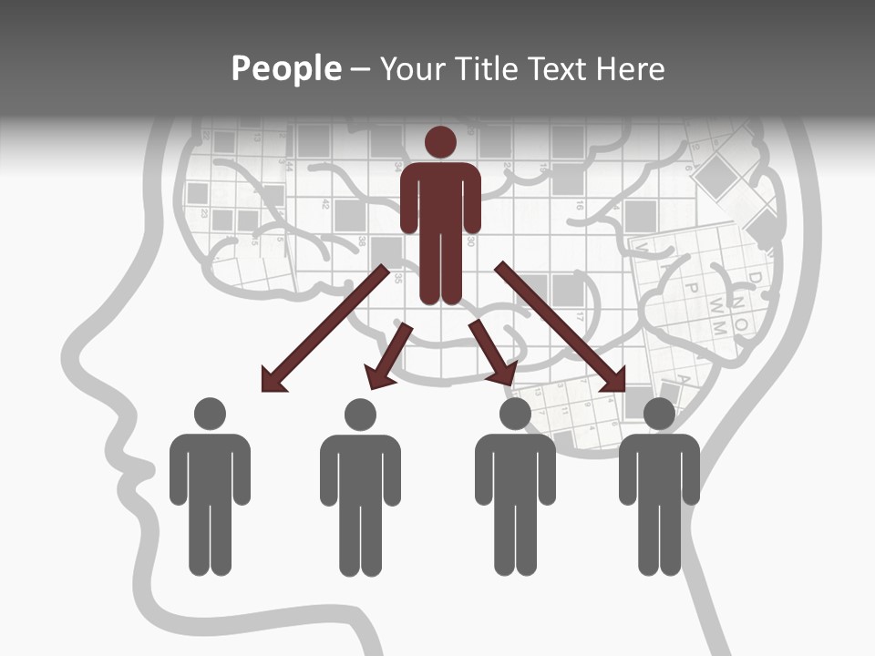 Female Grandmother Background PowerPoint Template