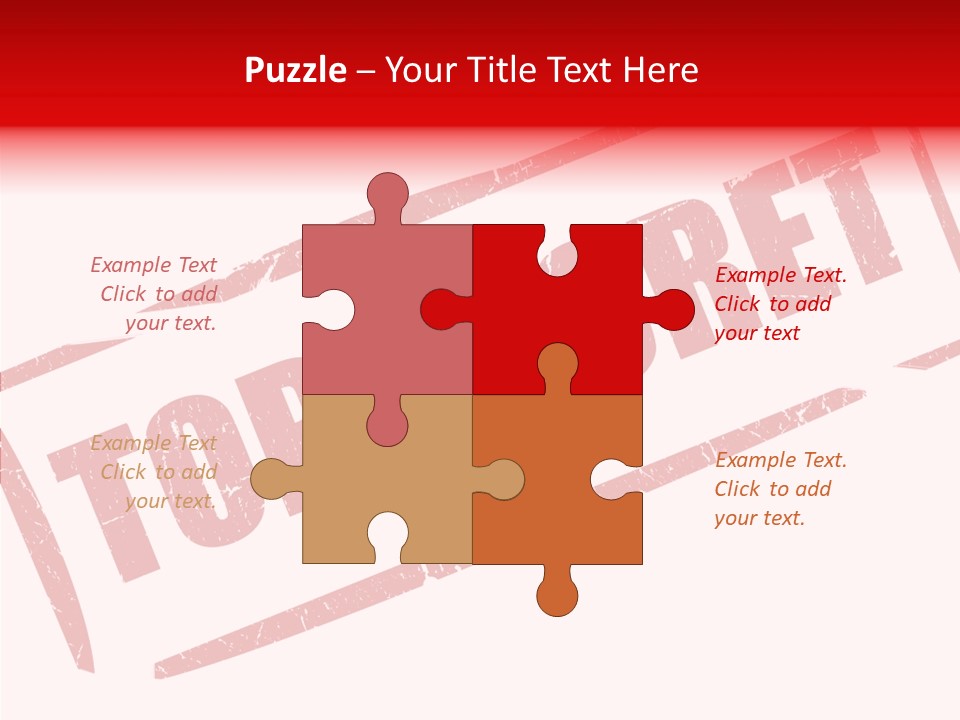 Female Women Hold PowerPoint Template