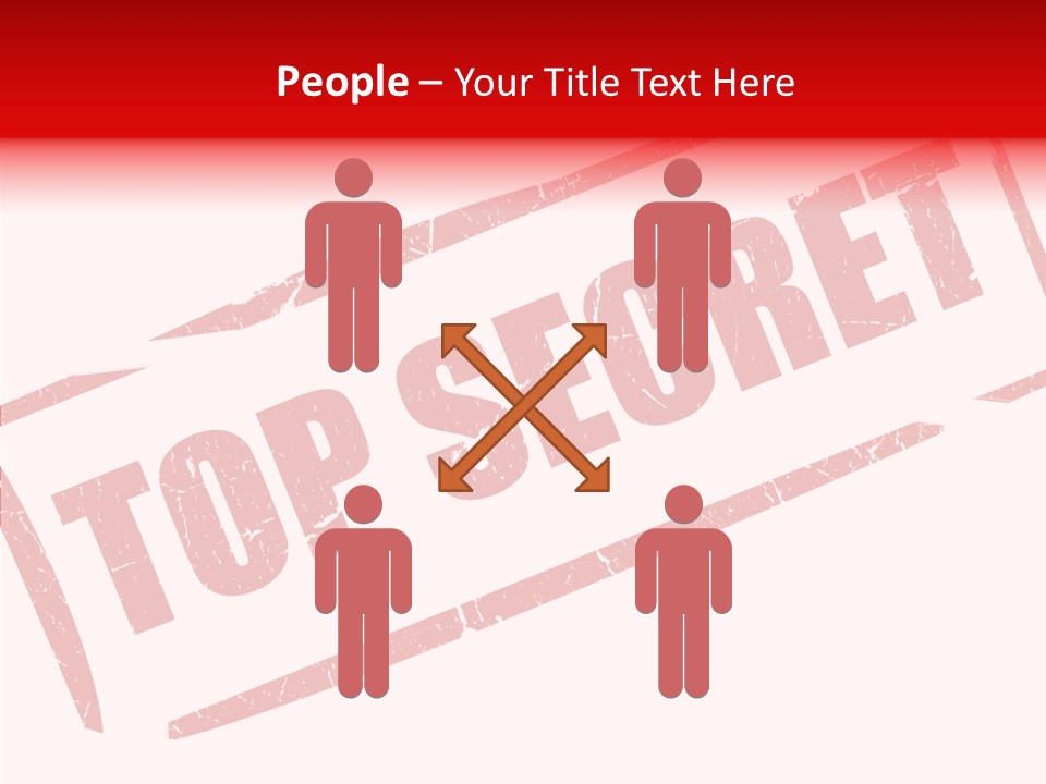 Female Women Hold PowerPoint Template