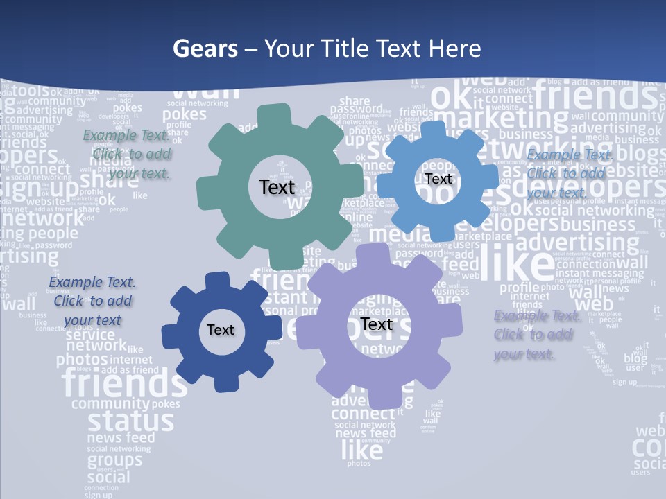 Human Finger Assist PowerPoint Template