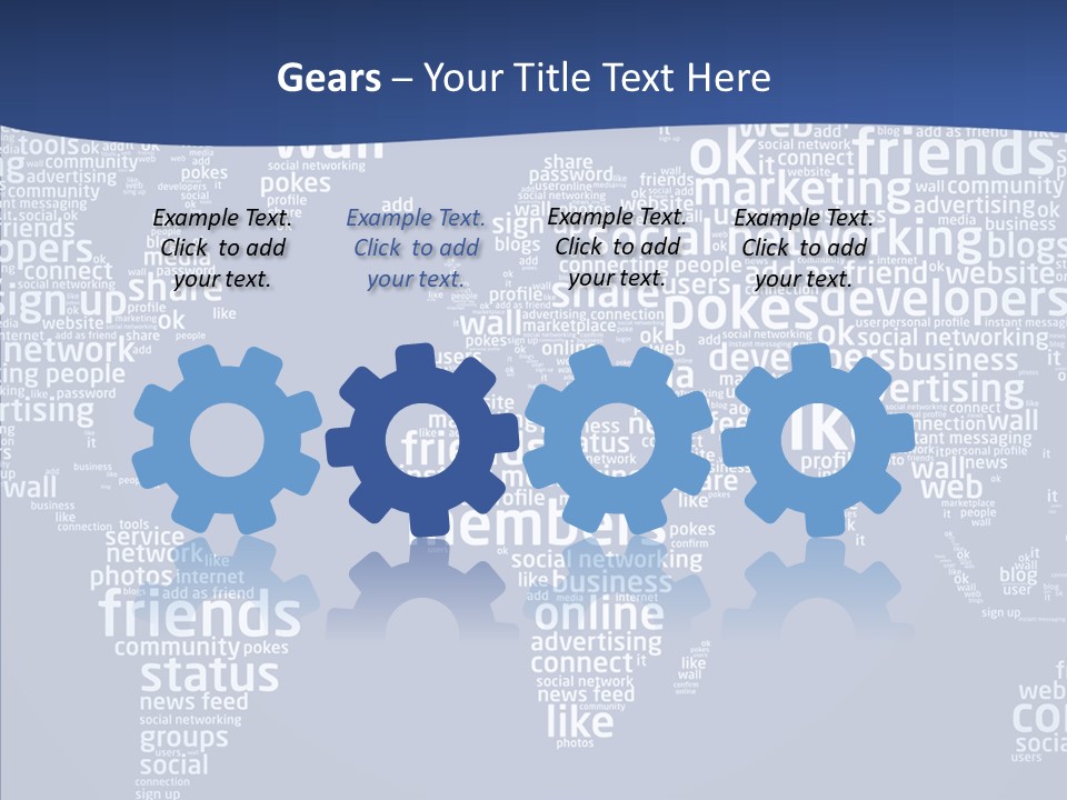 Human Finger Assist PowerPoint Template