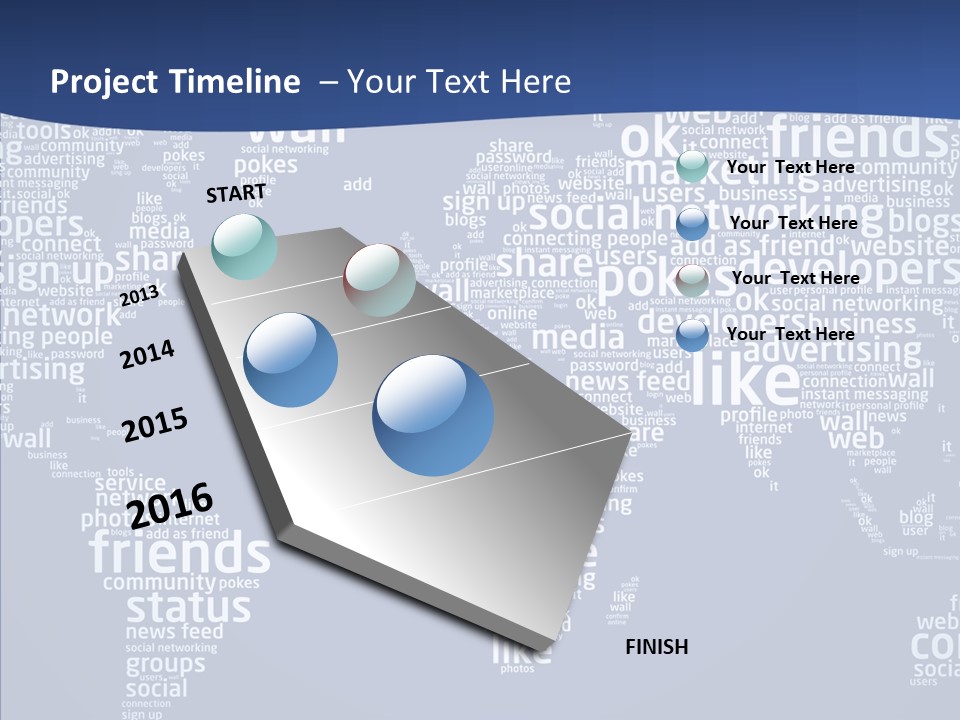 Human Finger Assist PowerPoint Template