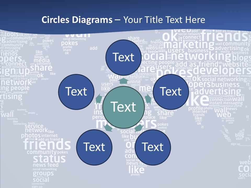 Human Finger Assist PowerPoint Template