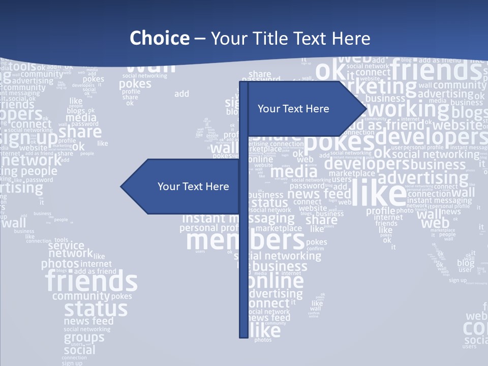Human Finger Assist PowerPoint Template