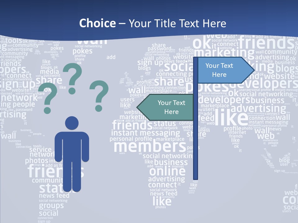 Human Finger Assist PowerPoint Template