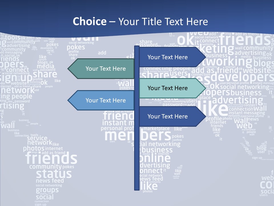 Human Finger Assist PowerPoint Template