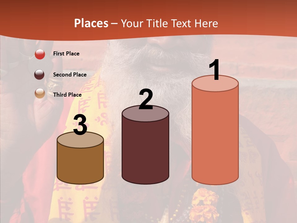 Assistance White Aging PowerPoint Template