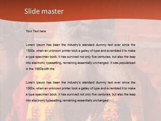 Assistance White Aging PowerPoint Template