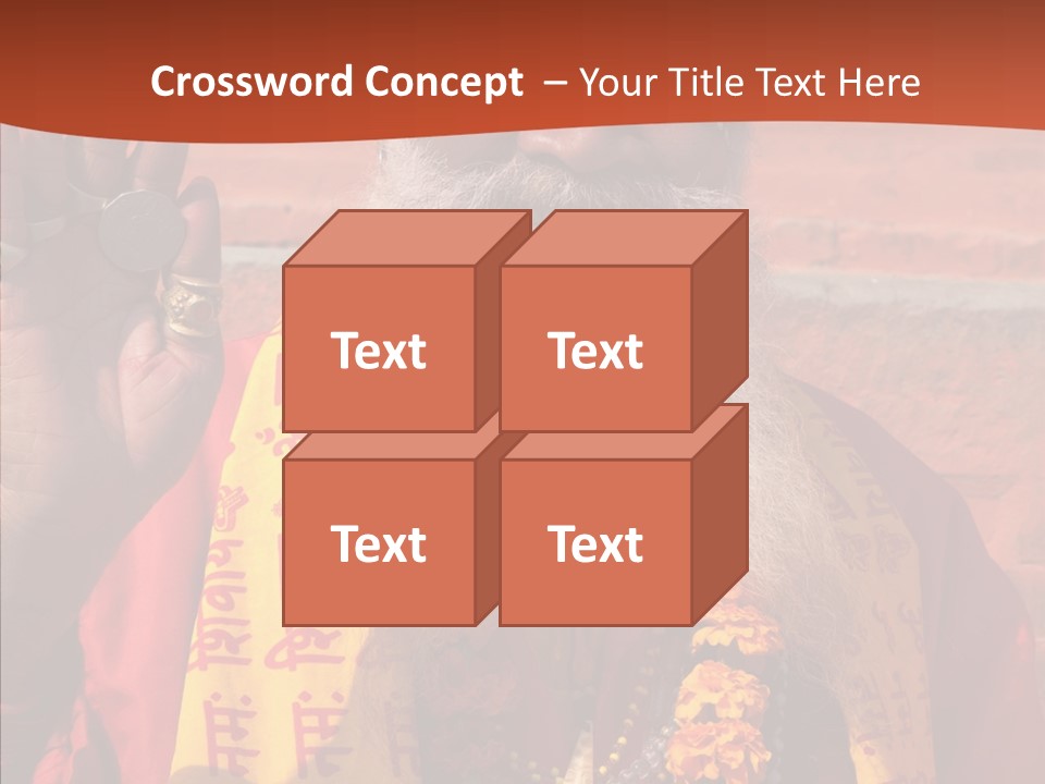 Assistance White Aging PowerPoint Template