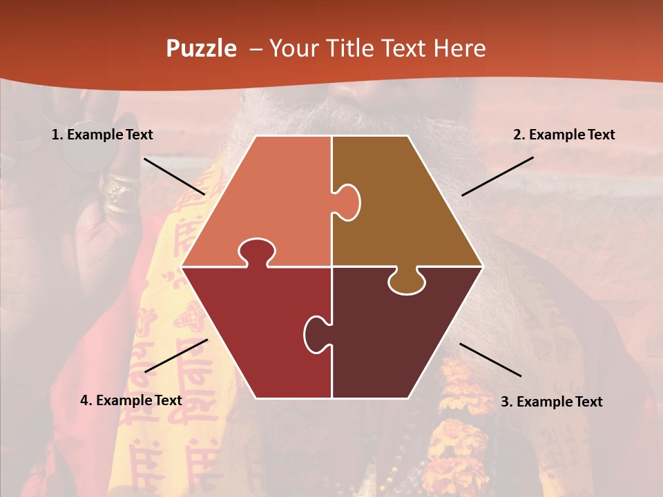 Assistance White Aging PowerPoint Template