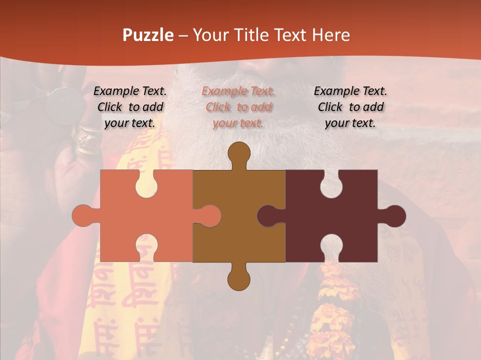 Assistance White Aging PowerPoint Template