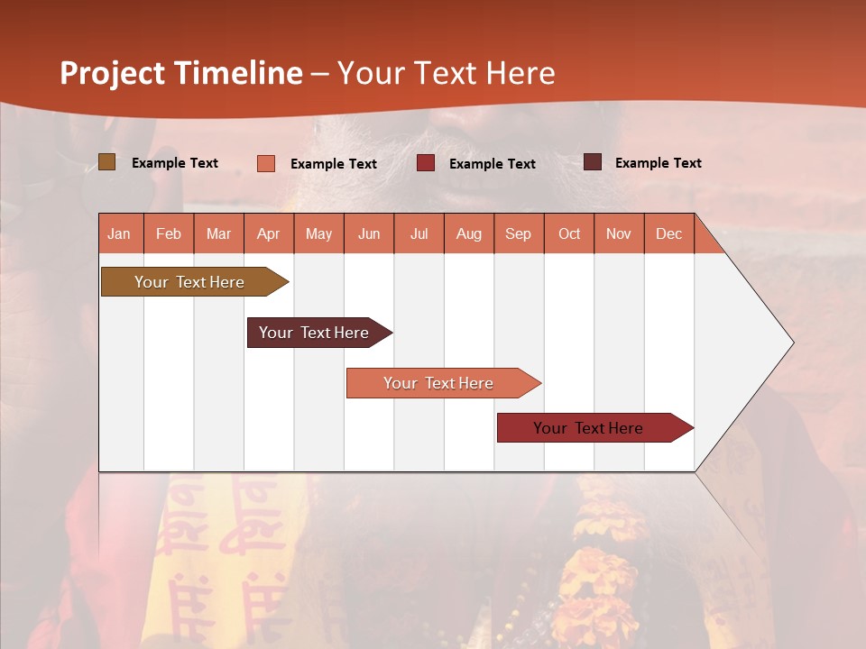 Assistance White Aging PowerPoint Template