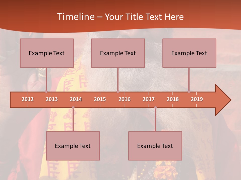 Assistance White Aging PowerPoint Template