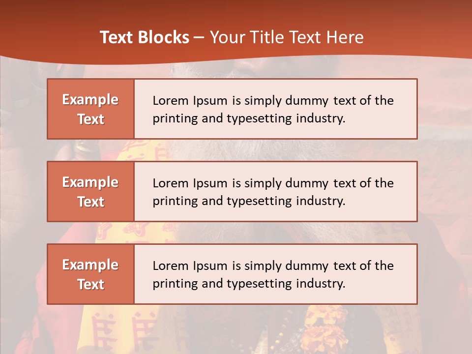 Assistance White Aging PowerPoint Template