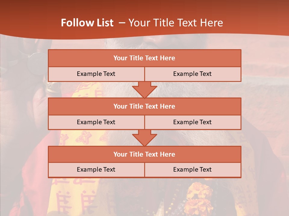 Assistance White Aging PowerPoint Template
