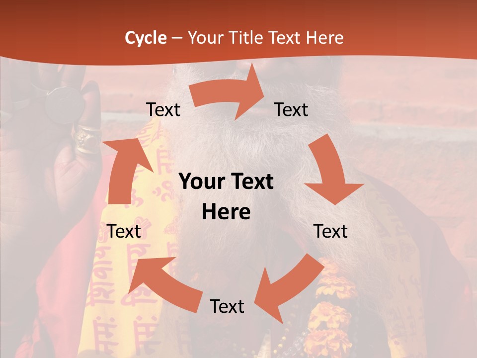 Assistance White Aging PowerPoint Template