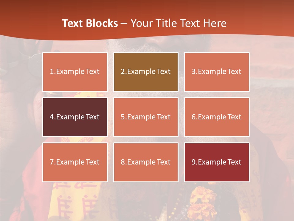 Assistance White Aging PowerPoint Template