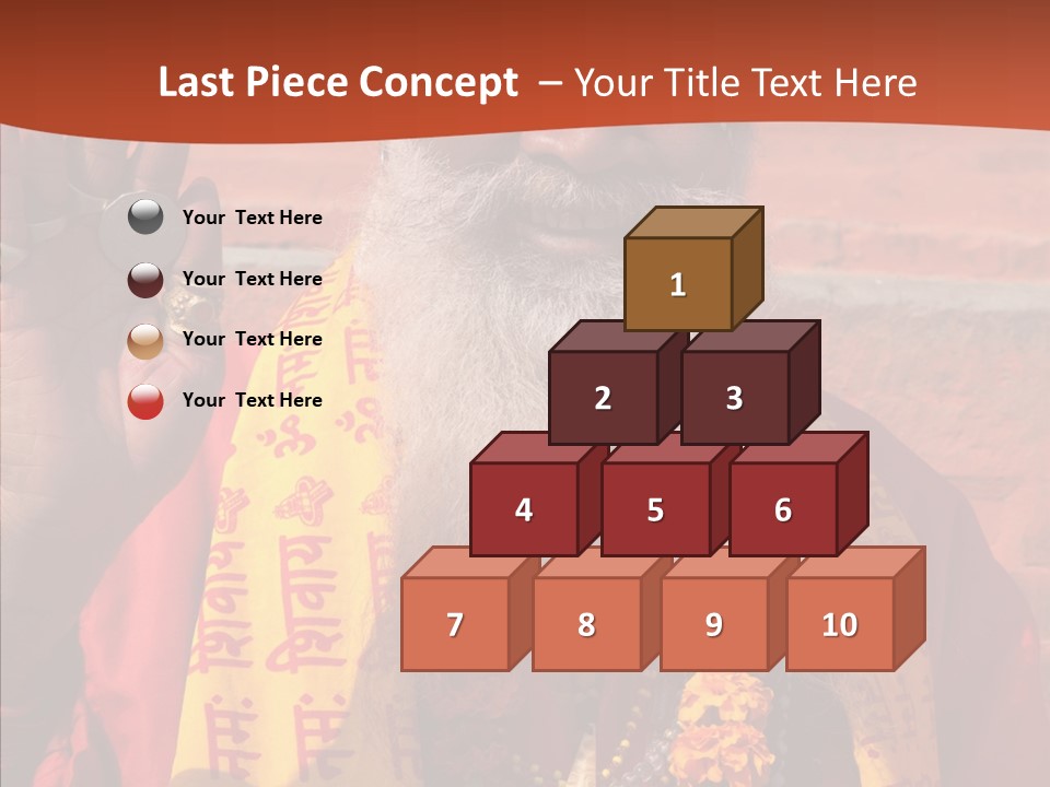 Assistance White Aging PowerPoint Template