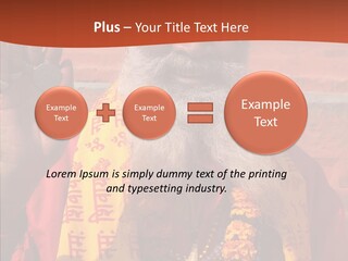 Assistance White Aging PowerPoint Template