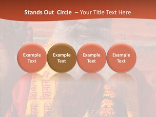 Assistance White Aging PowerPoint Template