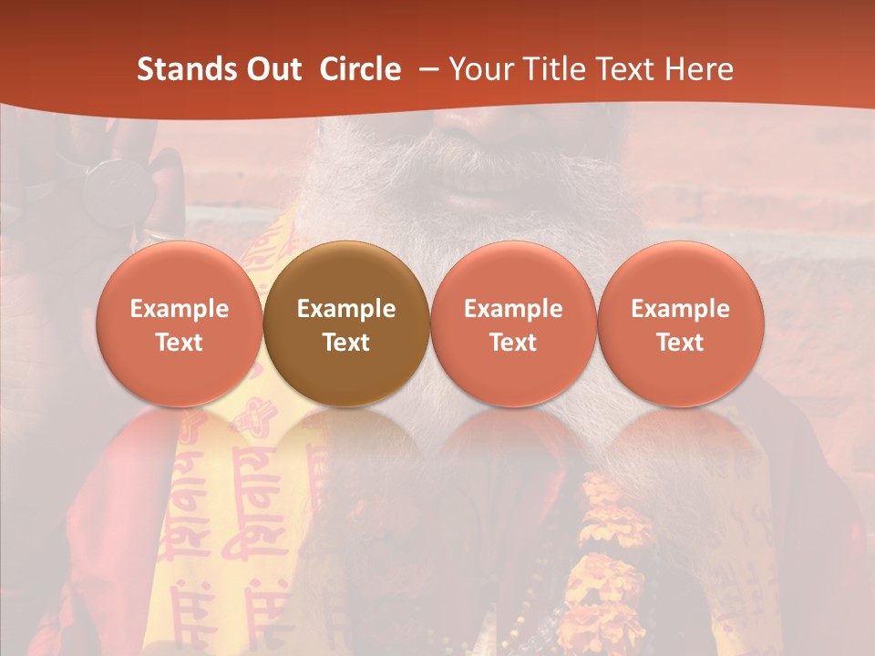 Assistance White Aging PowerPoint Template