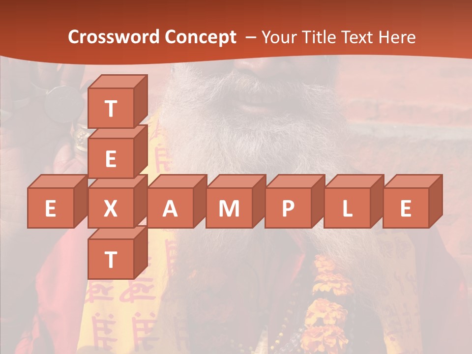 Assistance White Aging PowerPoint Template