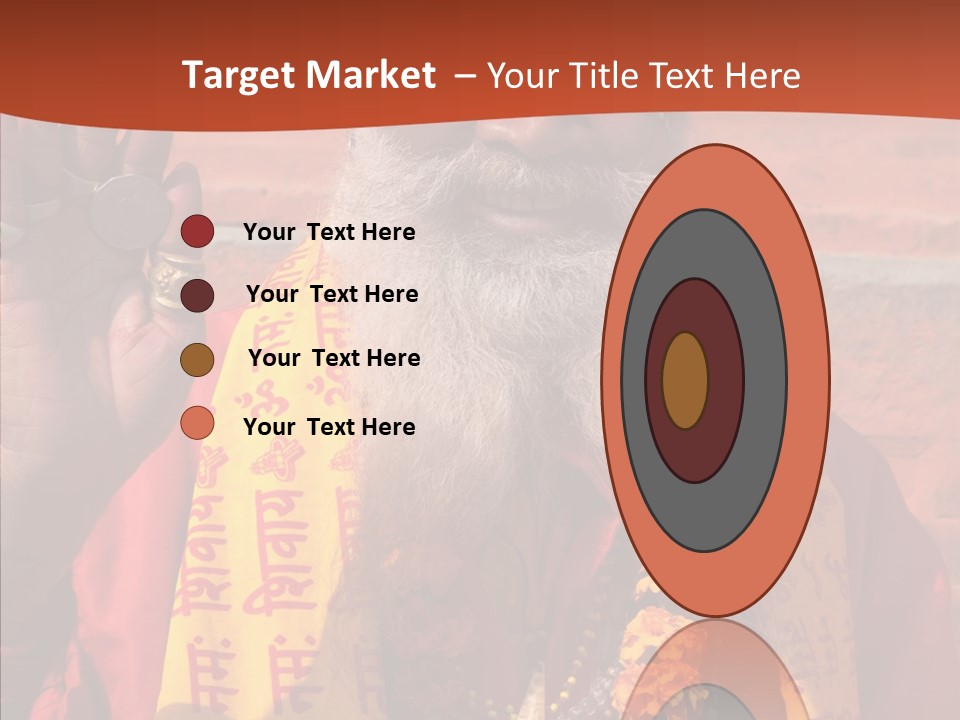 Assistance White Aging PowerPoint Template