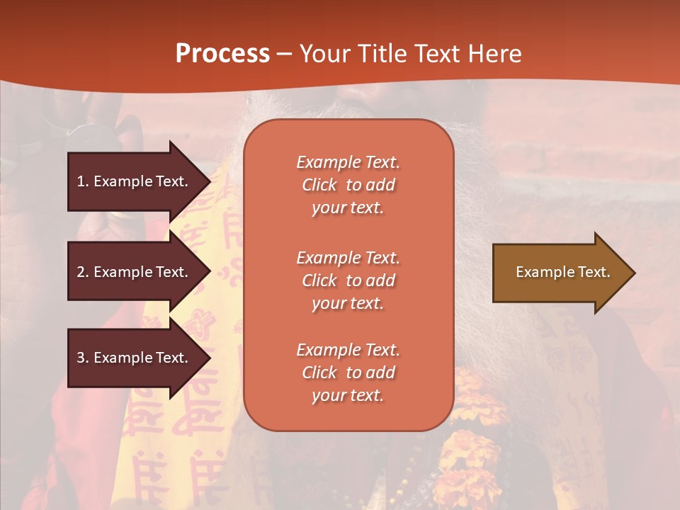 Assistance White Aging PowerPoint Template