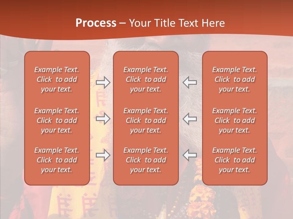 Assistance White Aging PowerPoint Template