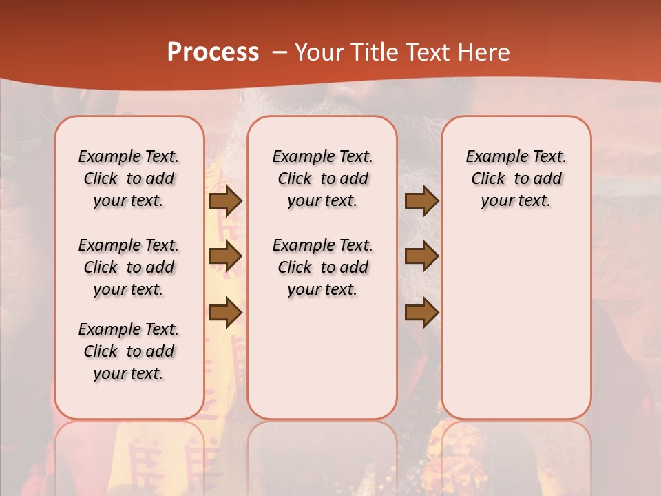 Assistance White Aging PowerPoint Template