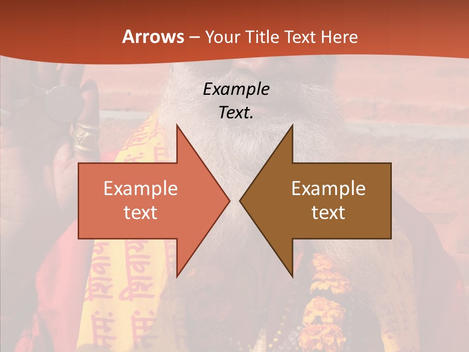 Assistance White Aging PowerPoint Template