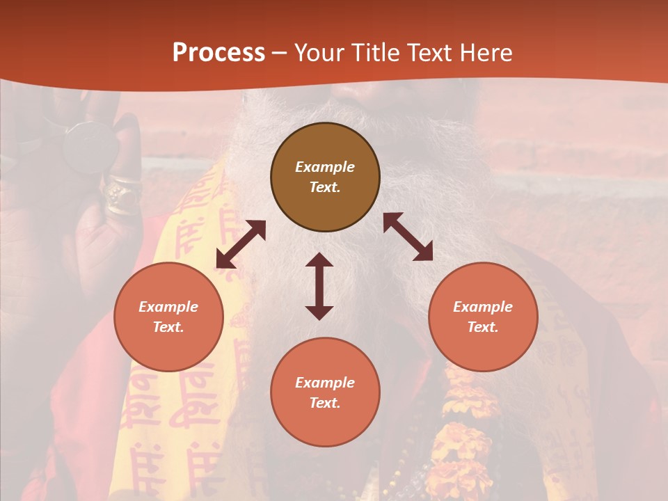 Assistance White Aging PowerPoint Template