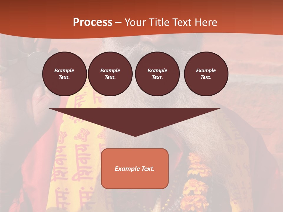 Assistance White Aging PowerPoint Template