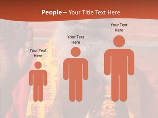 Assistance White Aging PowerPoint Template