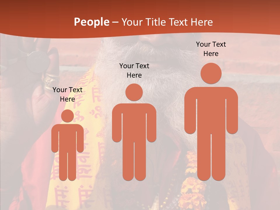 Assistance White Aging PowerPoint Template