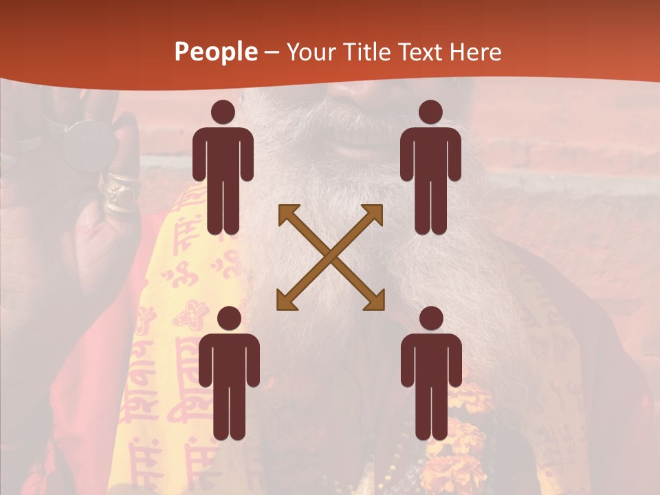 Assistance White Aging PowerPoint Template