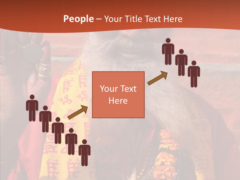 Assistance White Aging PowerPoint Template