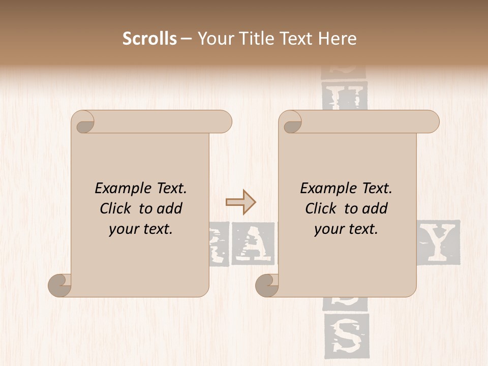 Assistance Female Grandmother PowerPoint Template