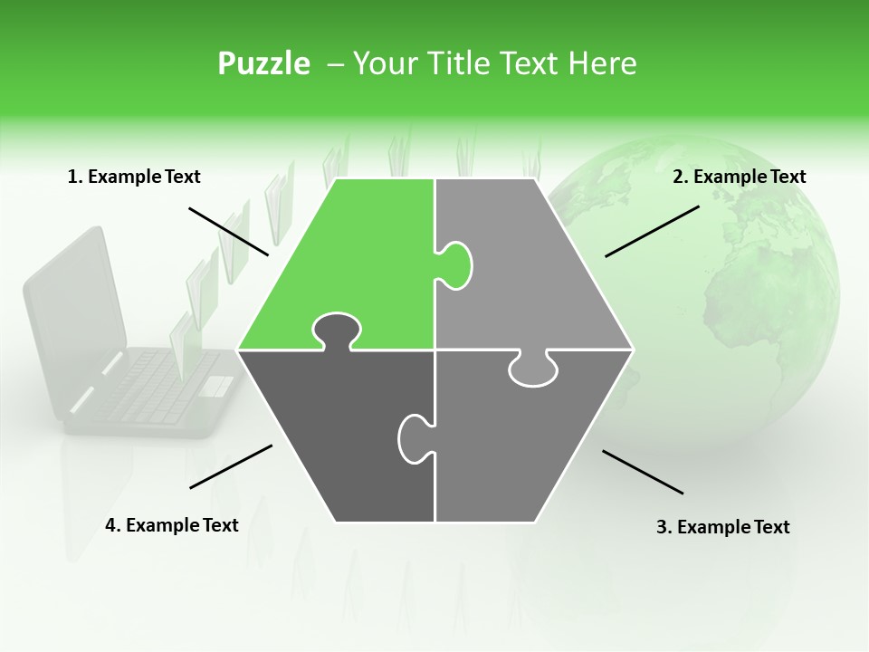 Female Helping Hand Finger PowerPoint Template