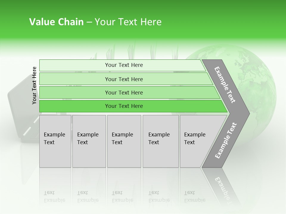 Female Helping Hand Finger PowerPoint Template