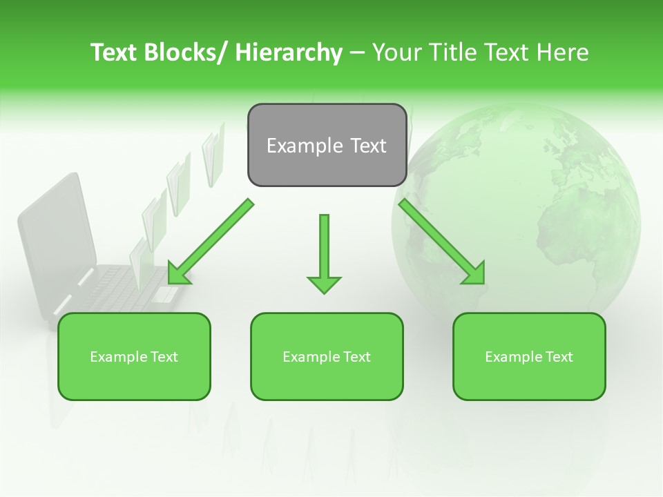 Female Helping Hand Finger PowerPoint Template