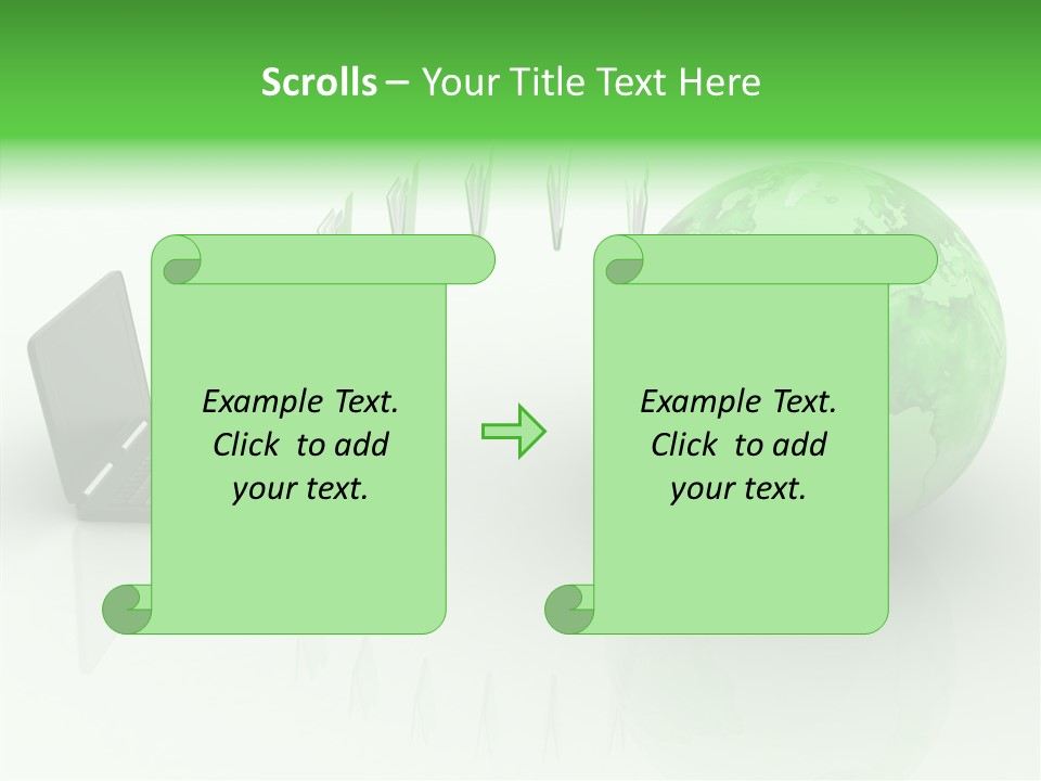 Female Helping Hand Finger PowerPoint Template