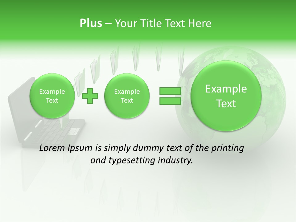 Female Helping Hand Finger PowerPoint Template