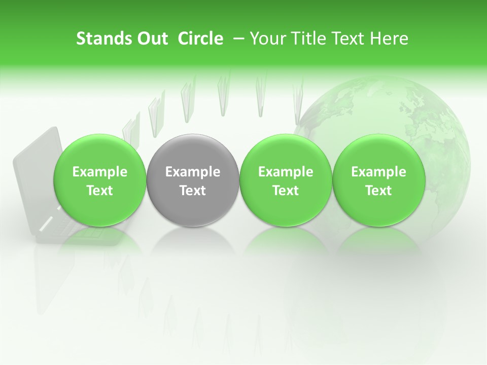 Female Helping Hand Finger PowerPoint Template