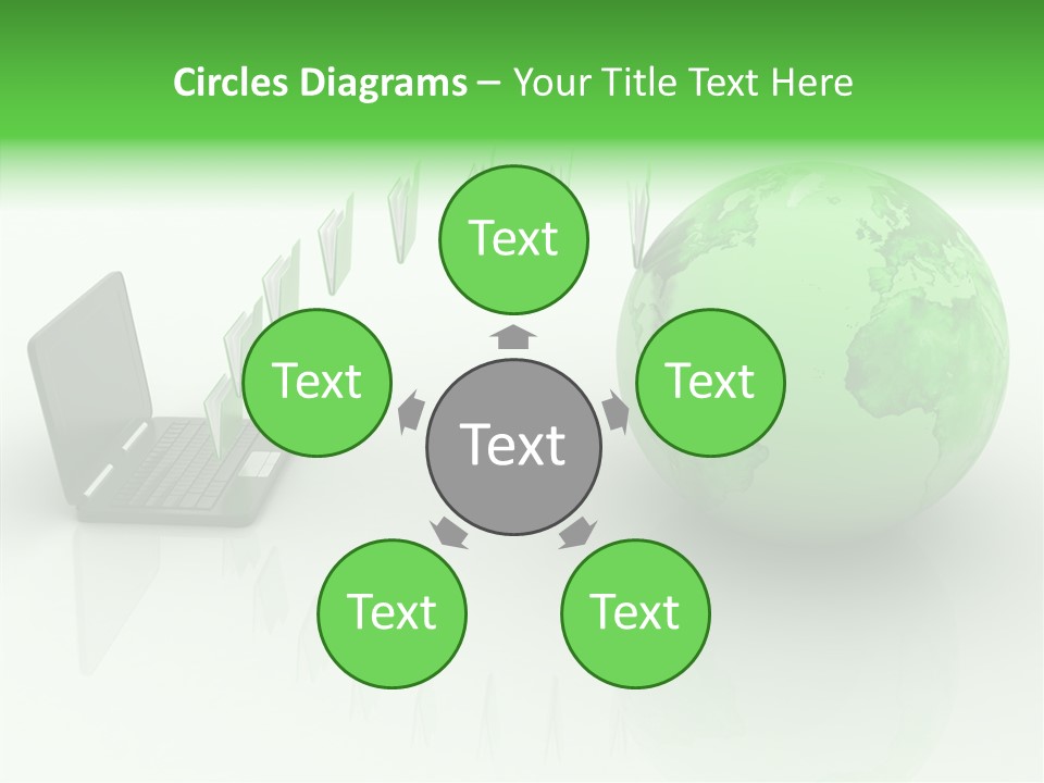 Female Helping Hand Finger PowerPoint Template